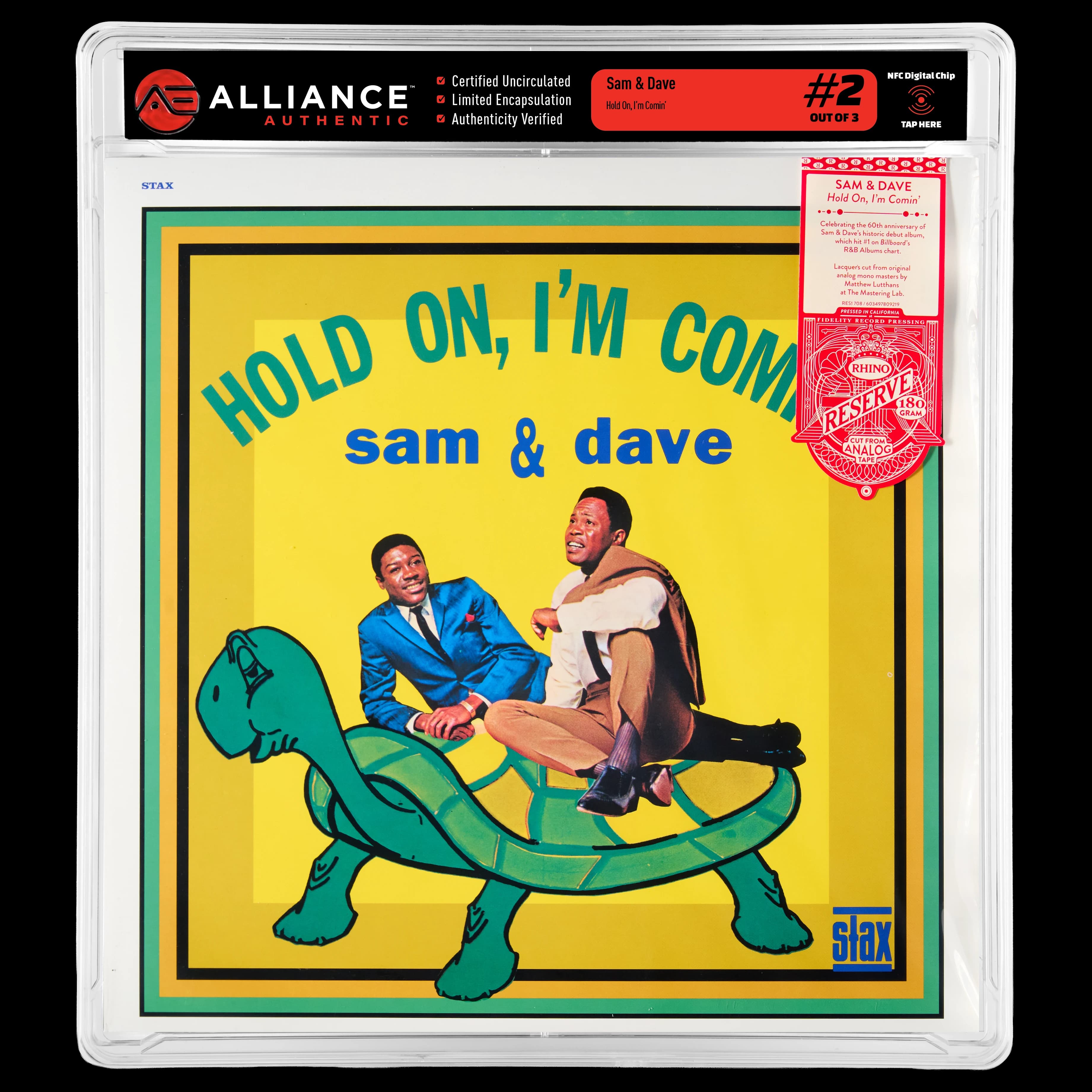 Front image of "Hold On, I'm Comin'" #2
