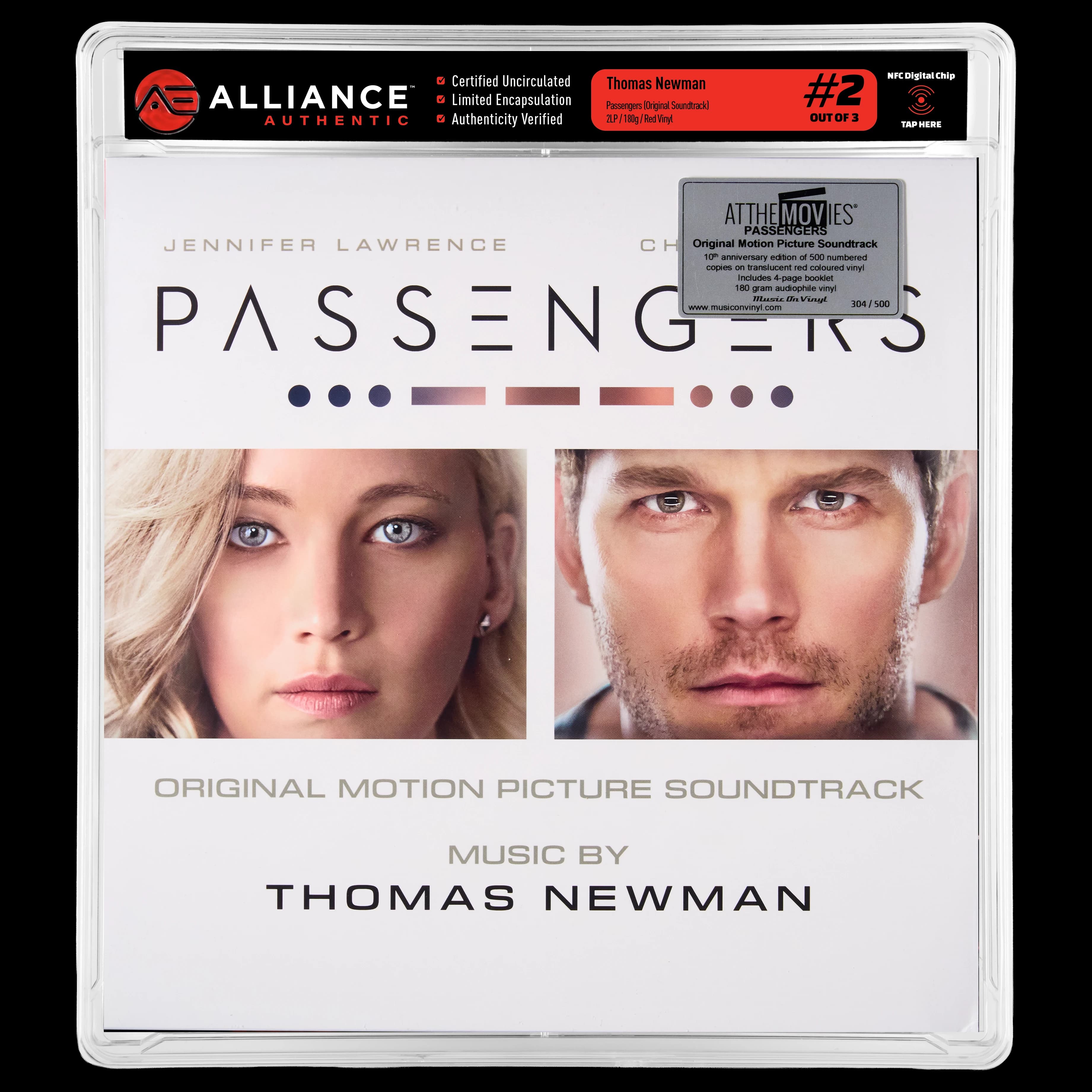 Front image of "Passengers (Original Soundtrack)" #2